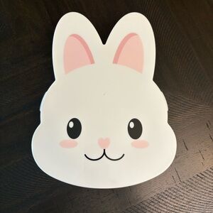 CWC Easter Bunny Snackle Plastic Storage Container Six Sections Snap Closure NWT